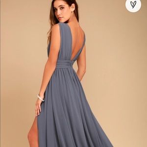 Lulus Blue Maxi Dress